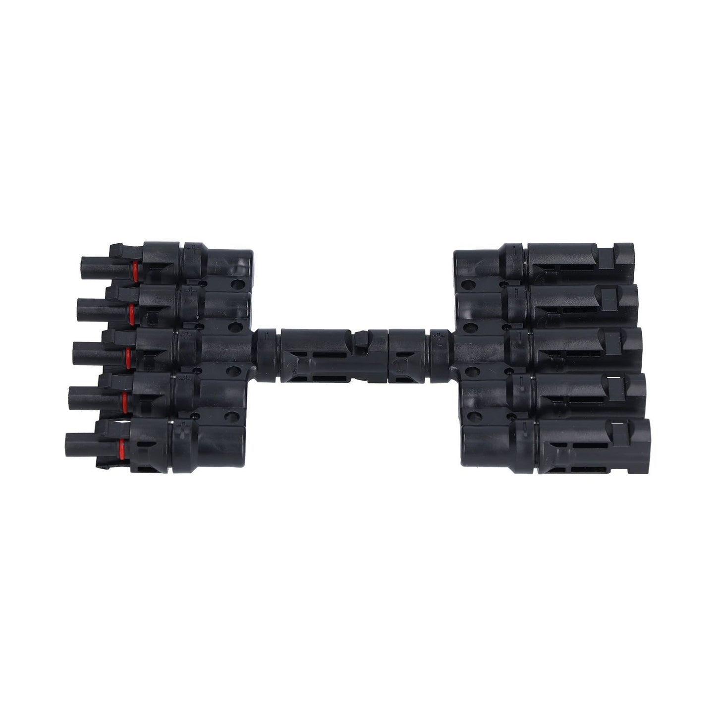 1 to 5 Branch Connector 5 Way Solar Panel Cable Branch Connector IP67 Waterproof Male Female Connector V1294-YM0523-3114210129411