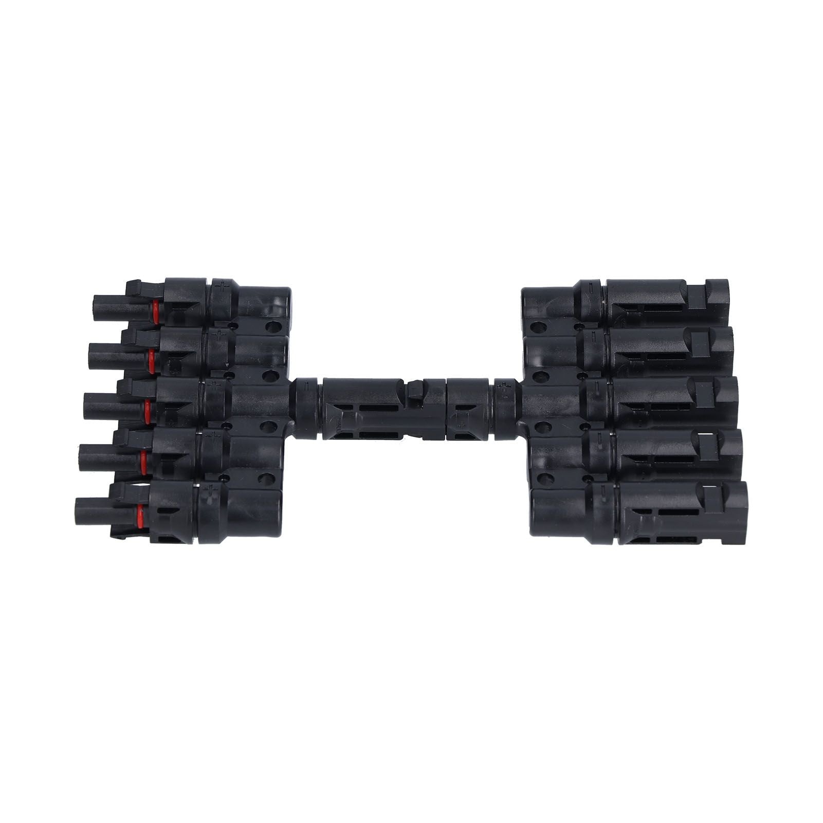1 to 5 Branch Connector 5 Way Solar Panel Cable Branch Connector IP67 Waterproof Male Female Connector V1294-YM0523-3114210129411