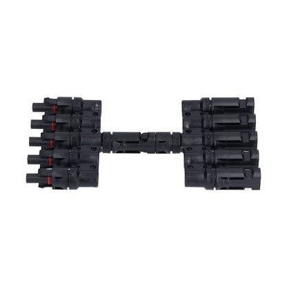 1 to 5 Branch Connector 5 Way Solar Panel Cable Branch Connector IP67 Waterproof Male Female Connector V1294-YM0523-3114210129411