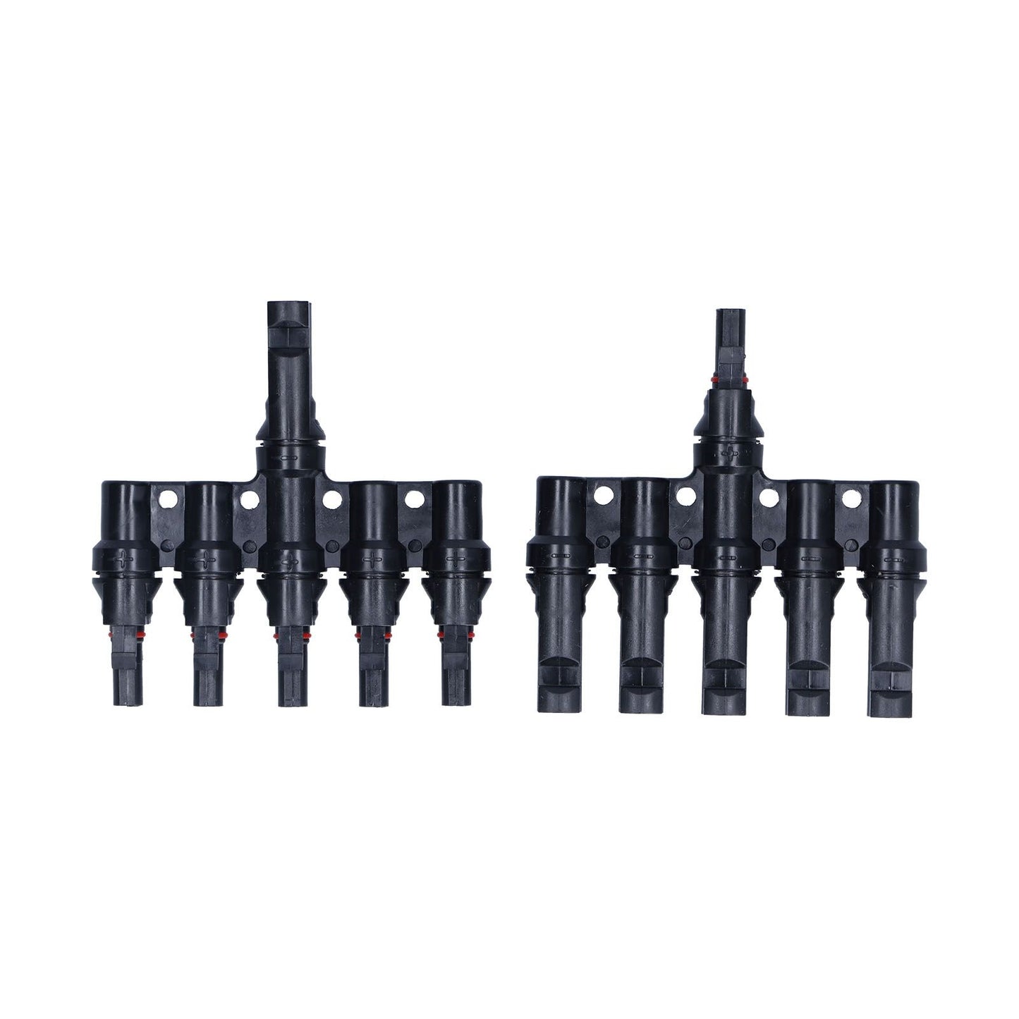 1 to 5 Branch Connector 5 Way Solar Panel Cable Branch Connector IP67 Waterproof Male Female Connector V1294-YM0523-3114210129411