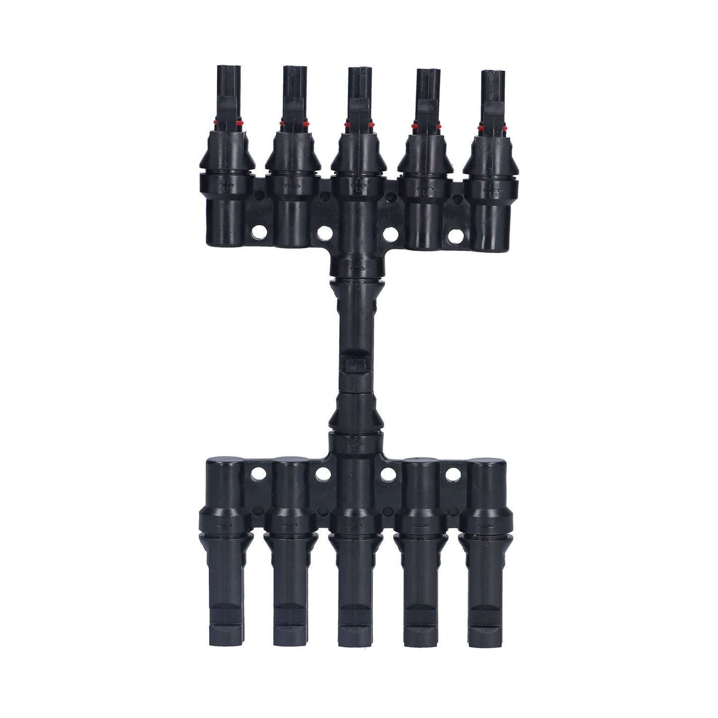 1 to 5 Branch Connector 5 Way Solar Panel Cable Branch Connector IP67 Waterproof Male Female Connector V1294-YM0523-3114210129411
