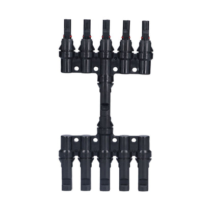 1 to 5 Branch Connector 5 Way Solar Panel Cable Branch Connector IP67 Waterproof Male Female Connector V1294-YM0523-3114210129411