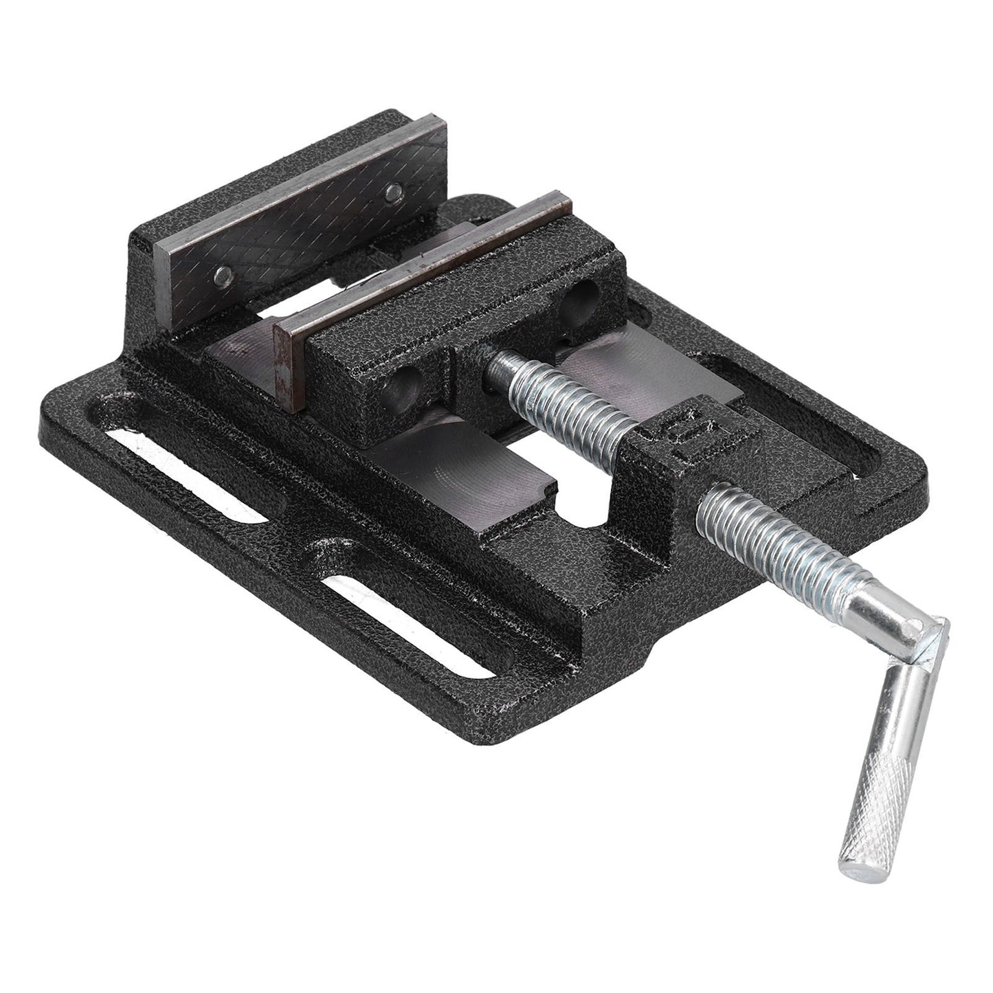 Flat Drill Press Vise American Style Accurate Mini Bench Vise for Home Mechanical Maintenance V1294-YM0523-3114210130311