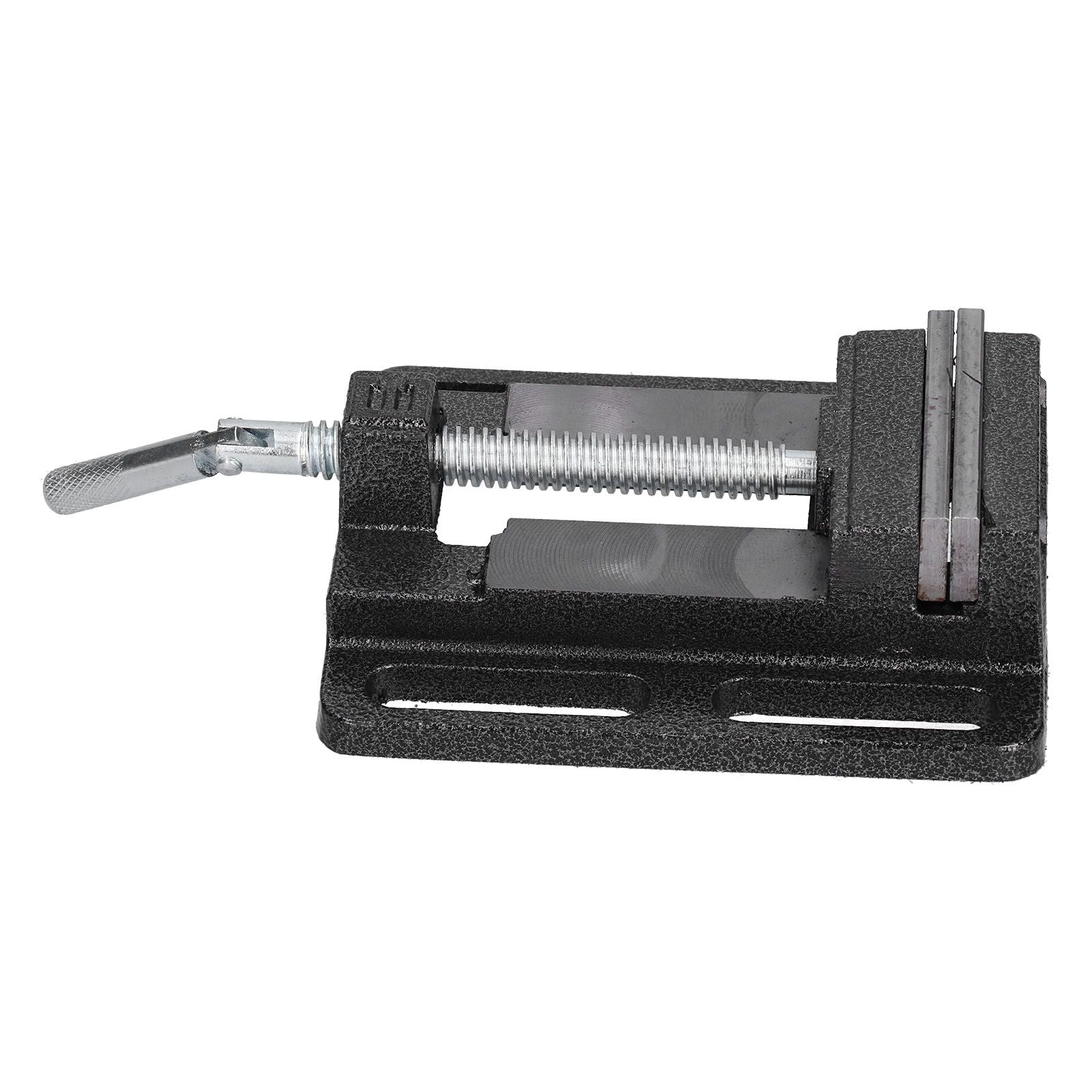 Flat Drill Press Vise American Style Accurate Mini Bench Vise for Home Mechanical Maintenance V1294-YM0523-3114210130311