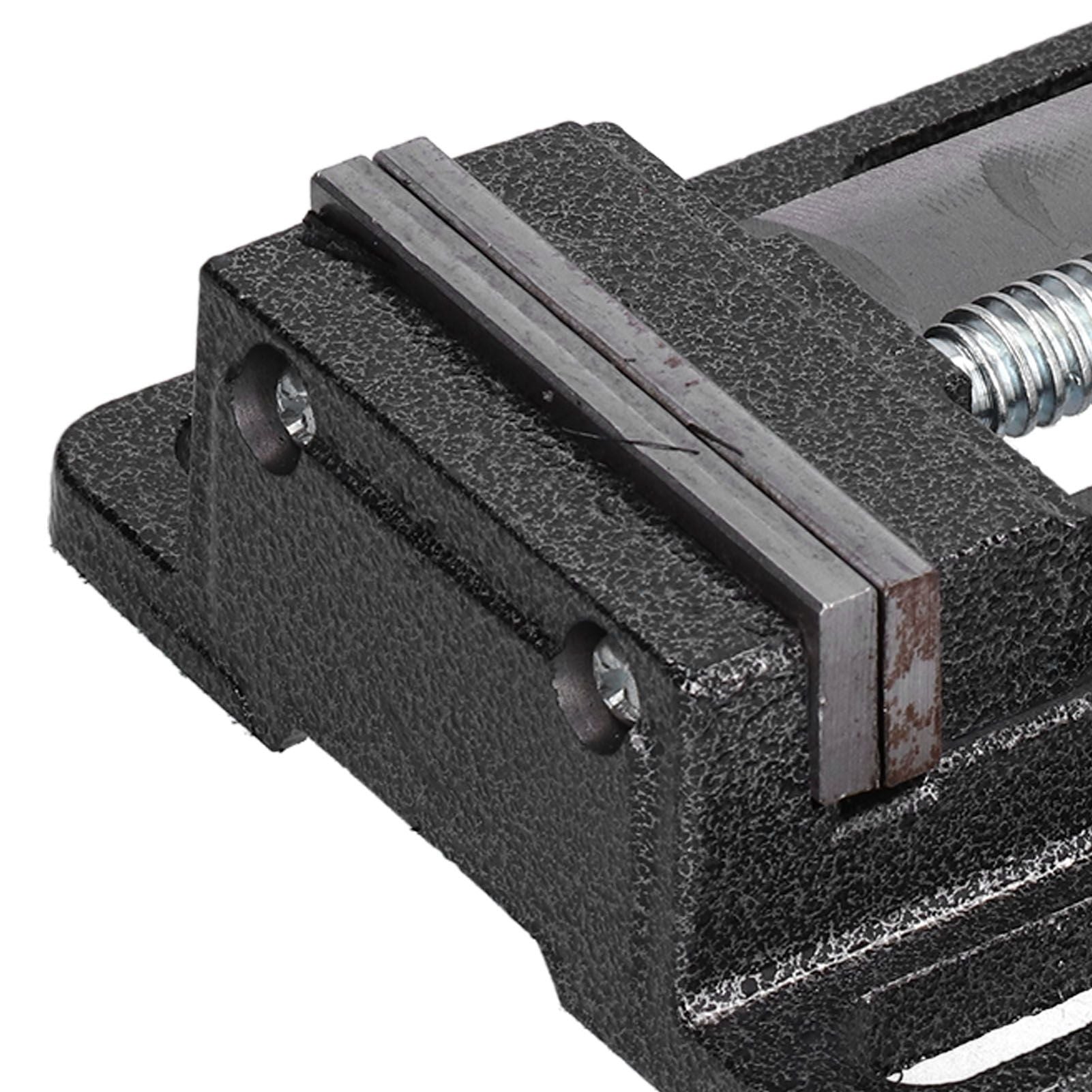 Flat Drill Press Vise American Style Accurate Mini Bench Vise for Home Mechanical Maintenance V1294-YM0523-3114210130311