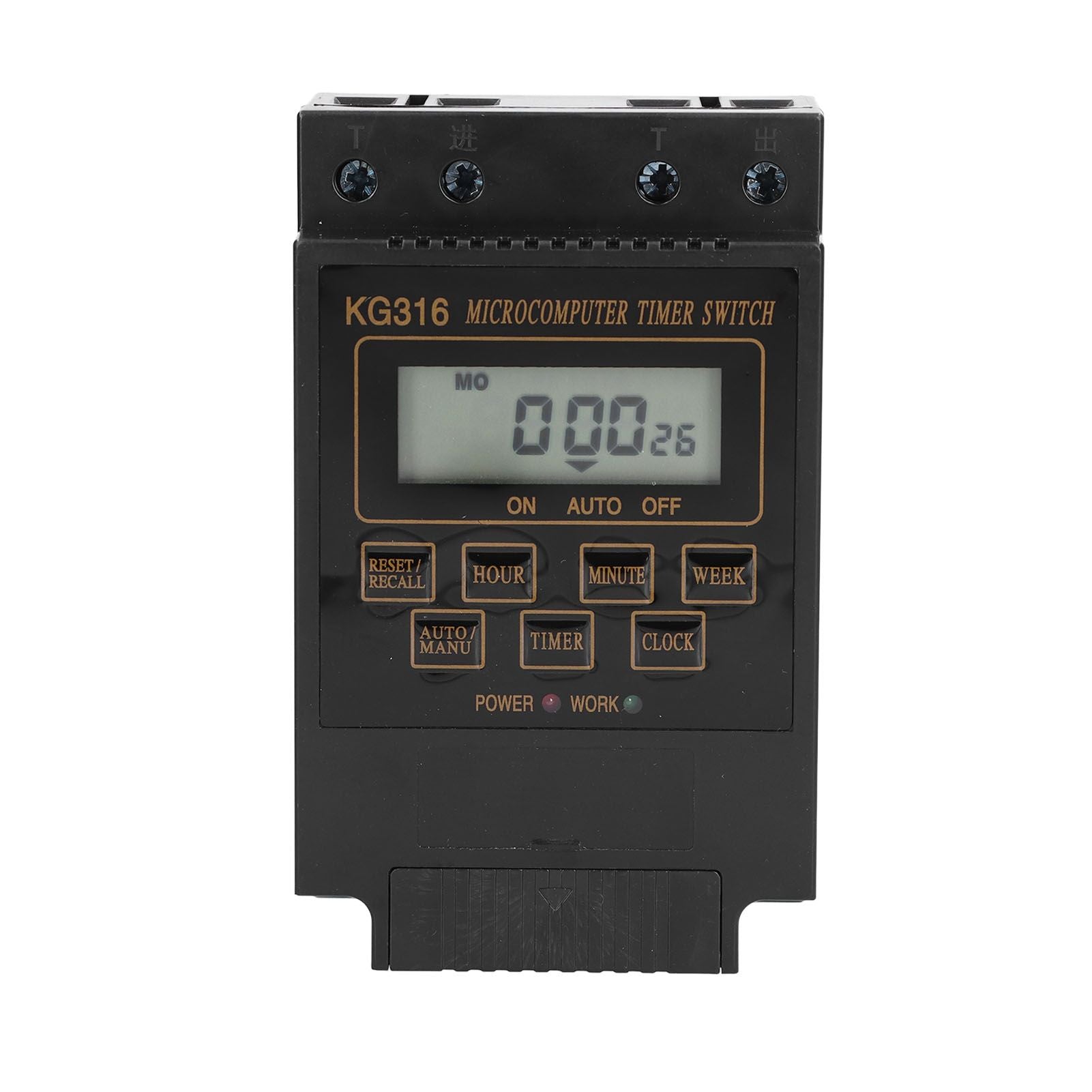 110V Timer Switch Kg316t Automatic Timing Controller 10A for Outdoor Street Lamp Power V1294-YM0523-3114210130811