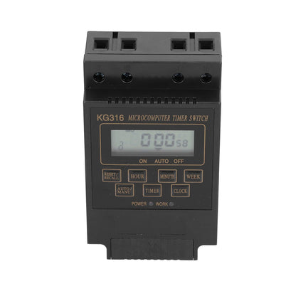 110V Timer Switch Kg316t Automatic Timing Controller 10A for Outdoor Street Lamp Power V1294-YM0523-3114210130811