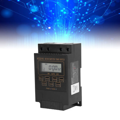 110V Timer Switch Kg316t Automatic Timing Controller 10A for Outdoor Street Lamp Power V1294-YM0523-3114210130811