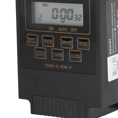 110V Timer Switch Kg316t Automatic Timing Controller 10A for Outdoor Street Lamp Power V1294-YM0523-3114210130811