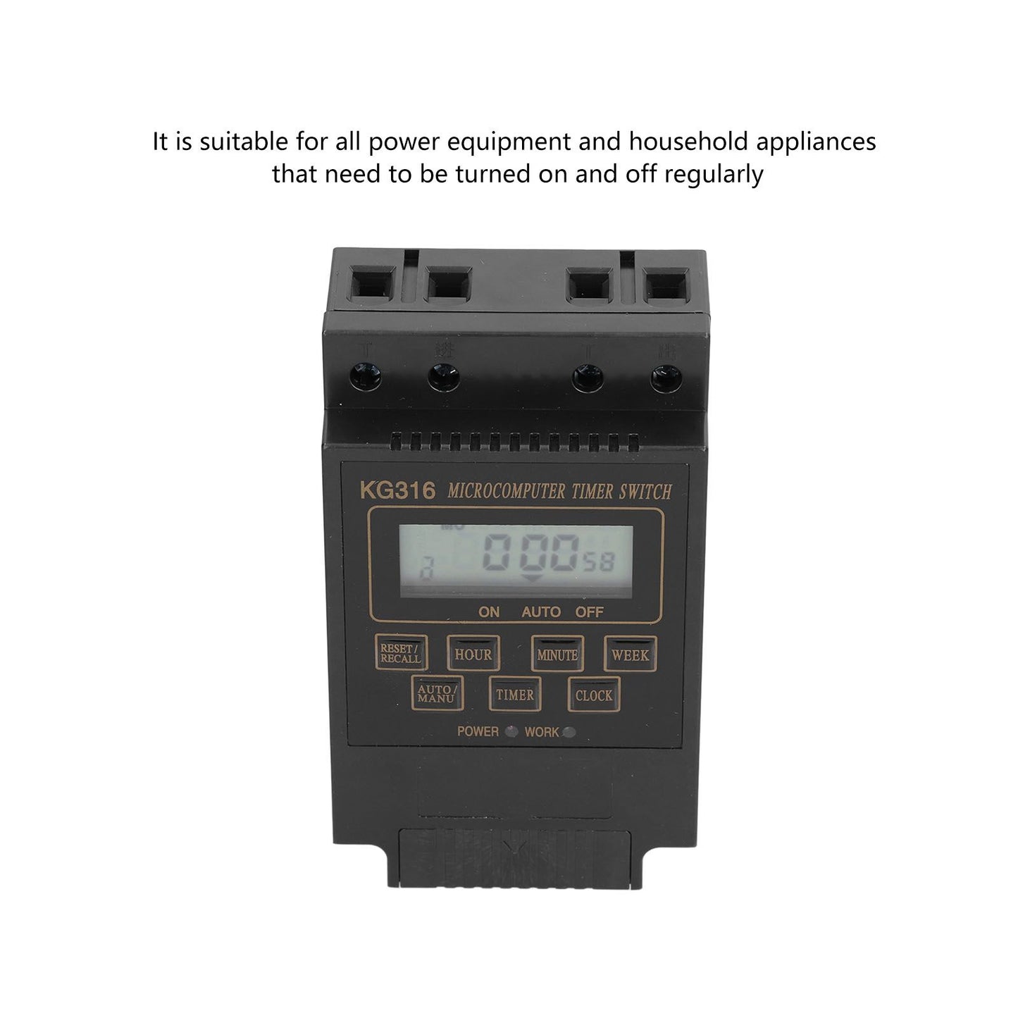 110V Timer Switch Kg316t Automatic Timing Controller 10A for Outdoor Street Lamp Power V1294-YM0523-3114210130811