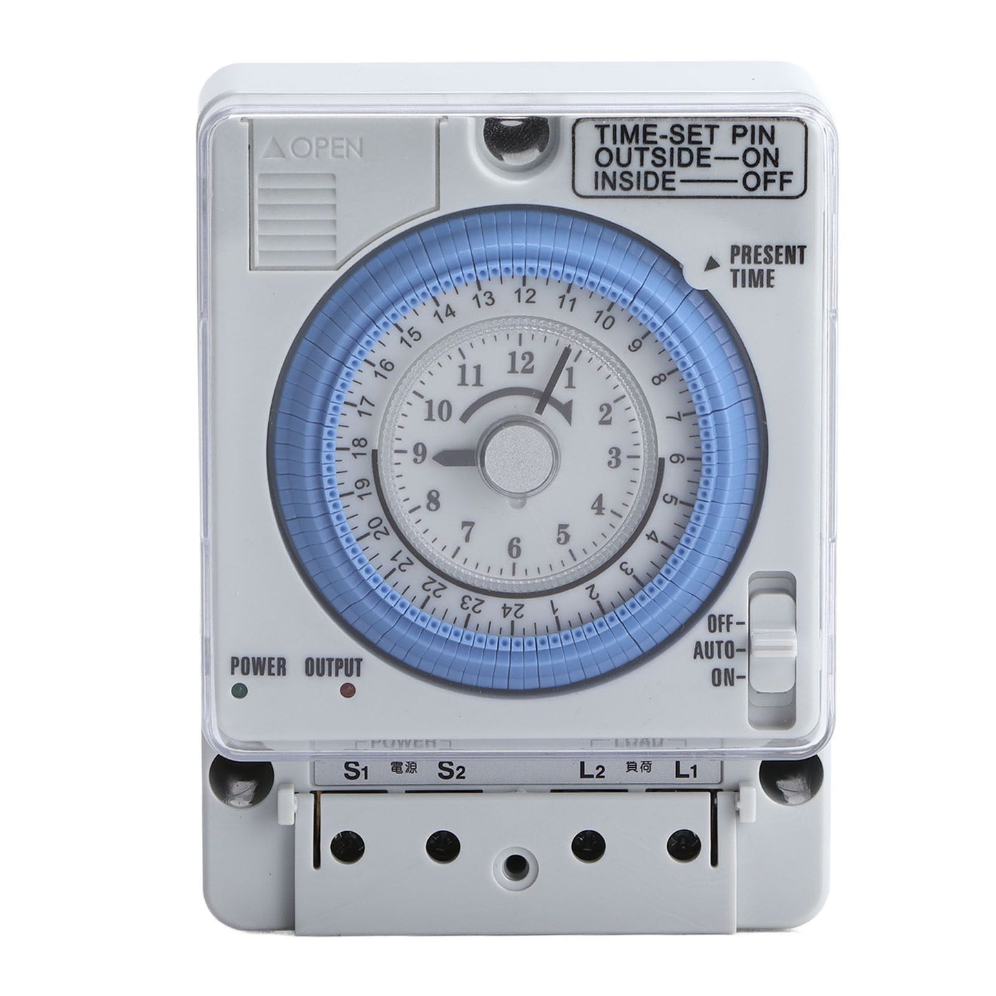Timer Switch Mechanical Time Switch for Household Time Control Electronic Equipment Supplies 100V-240V TB388 V1294-YM0523-3114210130911