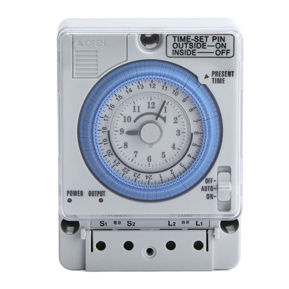 Timer Switch Mechanical Time Switch for Household Time Control Electronic Equipment Supplies 100V-240V TB388 V1294-YM0523-3114210130911