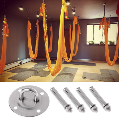 Yoga Hammock Hook Stainless Steel Swing Hook Punch Bag Ceiling Hook with Expansion Bolt for Gym V1294-YM0523-3114210131211