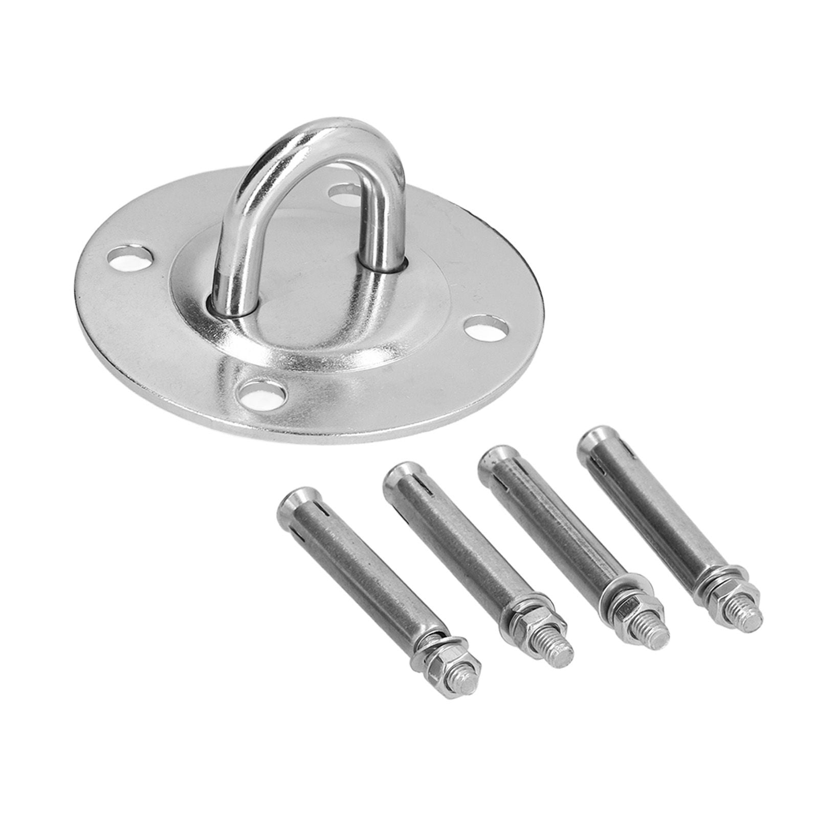 Yoga Hammock Hook Stainless Steel Swing Hook Punch Bag Ceiling Hook with Expansion Bolt for Gym V1294-YM0523-3114210131211
