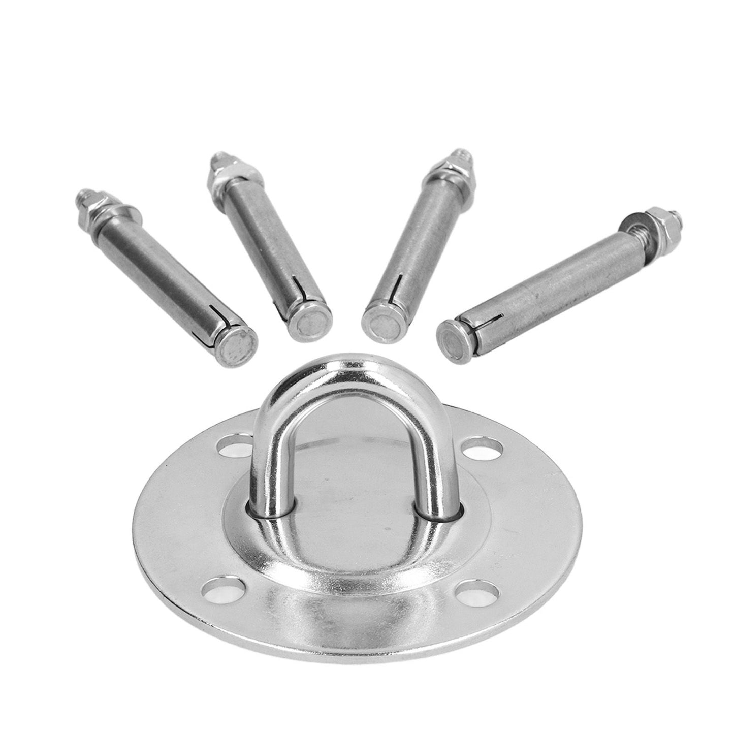 Yoga Hammock Hook Stainless Steel Swing Hook Punch Bag Ceiling Hook with Expansion Bolt for Gym V1294-YM0523-3114210131211