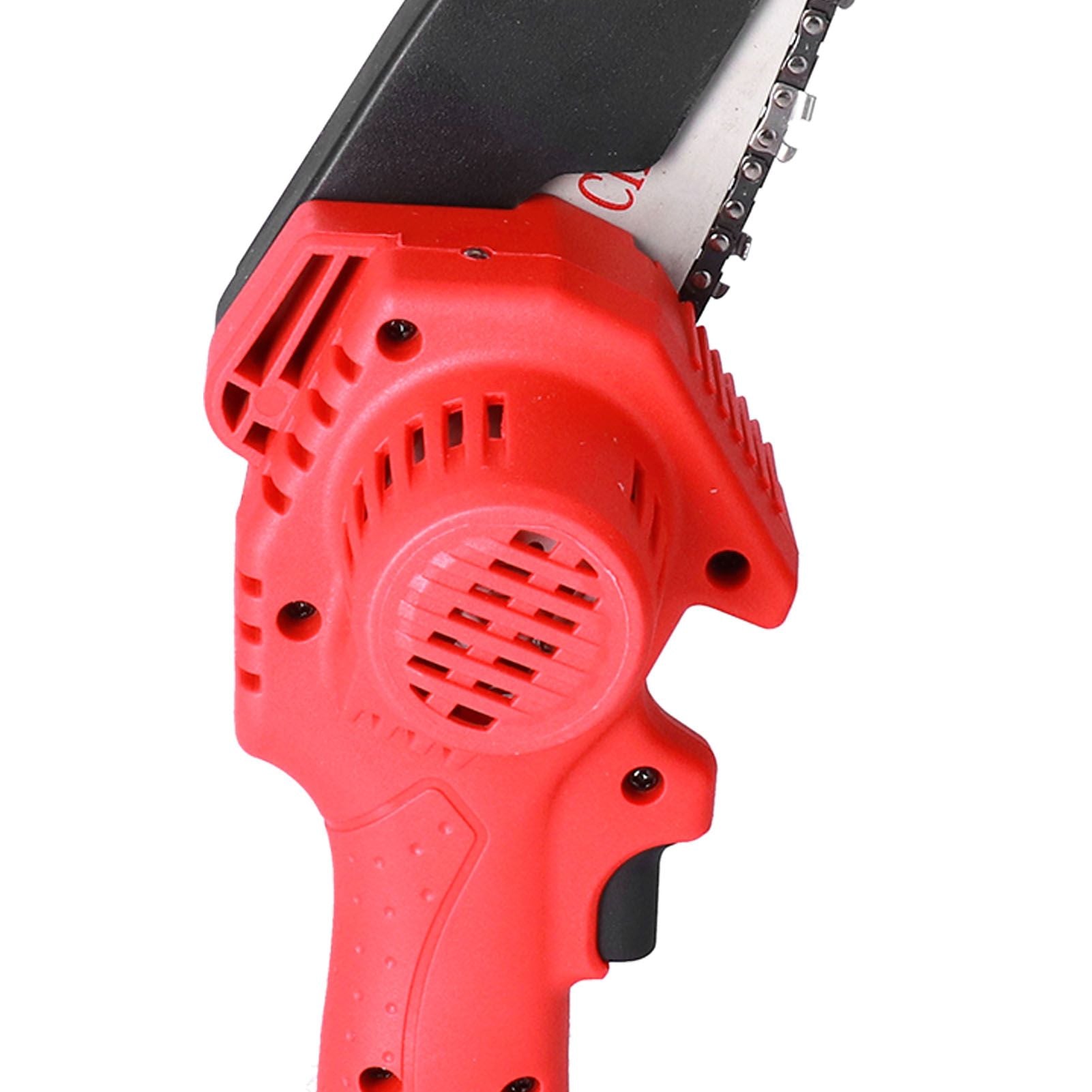 Mini Chainsaw Rechargeable Cordless Electric Chainsaw Wood Cutting Pruning Chain Saw for Garden V1294-YM0523-3114210131311