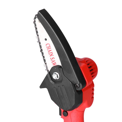 Mini Chainsaw Rechargeable Cordless Electric Chainsaw Wood Cutting Pruning Chain Saw for Garden V1294-YM0523-3114210131311