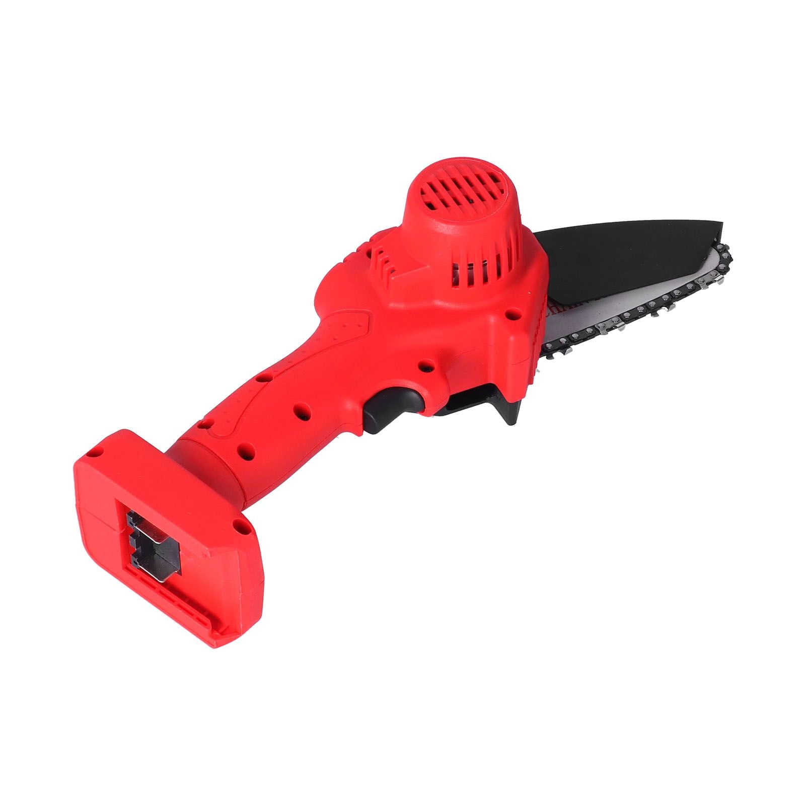 Mini Chainsaw Rechargeable Cordless Electric Chainsaw Wood Cutting Pruning Chain Saw for Garden V1294-YM0523-3114210131311