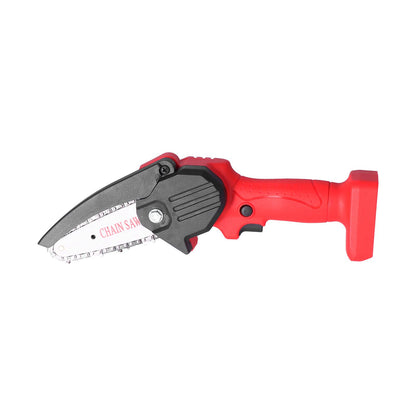 Mini Chainsaw Rechargeable Cordless Electric Chainsaw Wood Cutting Pruning Chain Saw for Garden V1294-YM0523-3114210131311