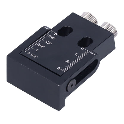 Oblique Hole Locator 15 degrees Pocket Slant Holes Jig Kit Woodworking Positioner with Drill Bits V1294-YM0523-3114210132211