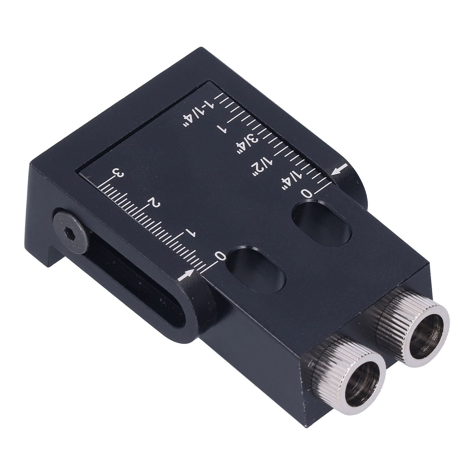 Oblique Hole Locator 15 degrees Pocket Slant Holes Jig Kit Woodworking Positioner with Drill Bits V1294-YM0523-3114210132211