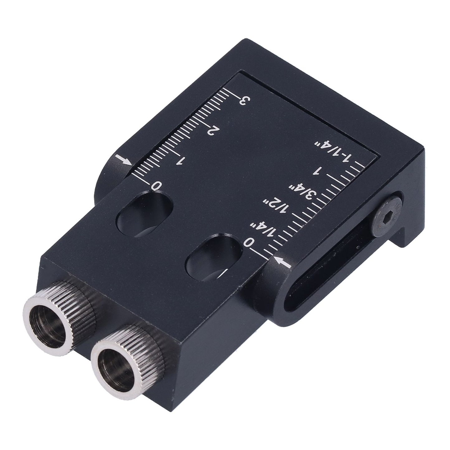 Oblique Hole Locator 15 degrees Pocket Slant Holes Jig Kit Woodworking Positioner with Drill Bits V1294-YM0523-3114210132211