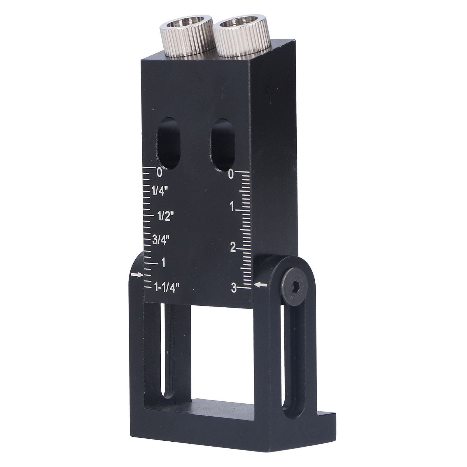 Oblique Hole Locator 15 degrees Pocket Slant Holes Jig Kit Woodworking Positioner with Drill Bits V1294-YM0523-3114210132211