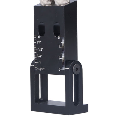 Oblique Hole Locator 15 degrees Pocket Slant Holes Jig Kit Woodworking Positioner with Drill Bits V1294-YM0523-3114210132211