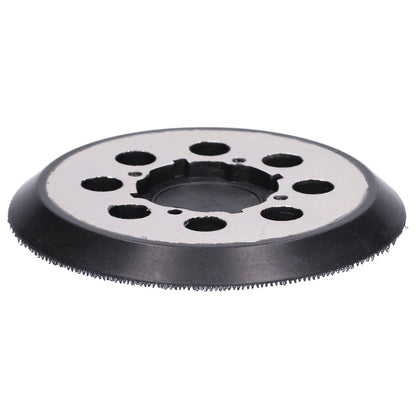 5in Polisher Backing Plate 8-Hole Black Aluminum Alloy for Electric Sander Finishing Buffing V1294-YM0523-3114210132511
