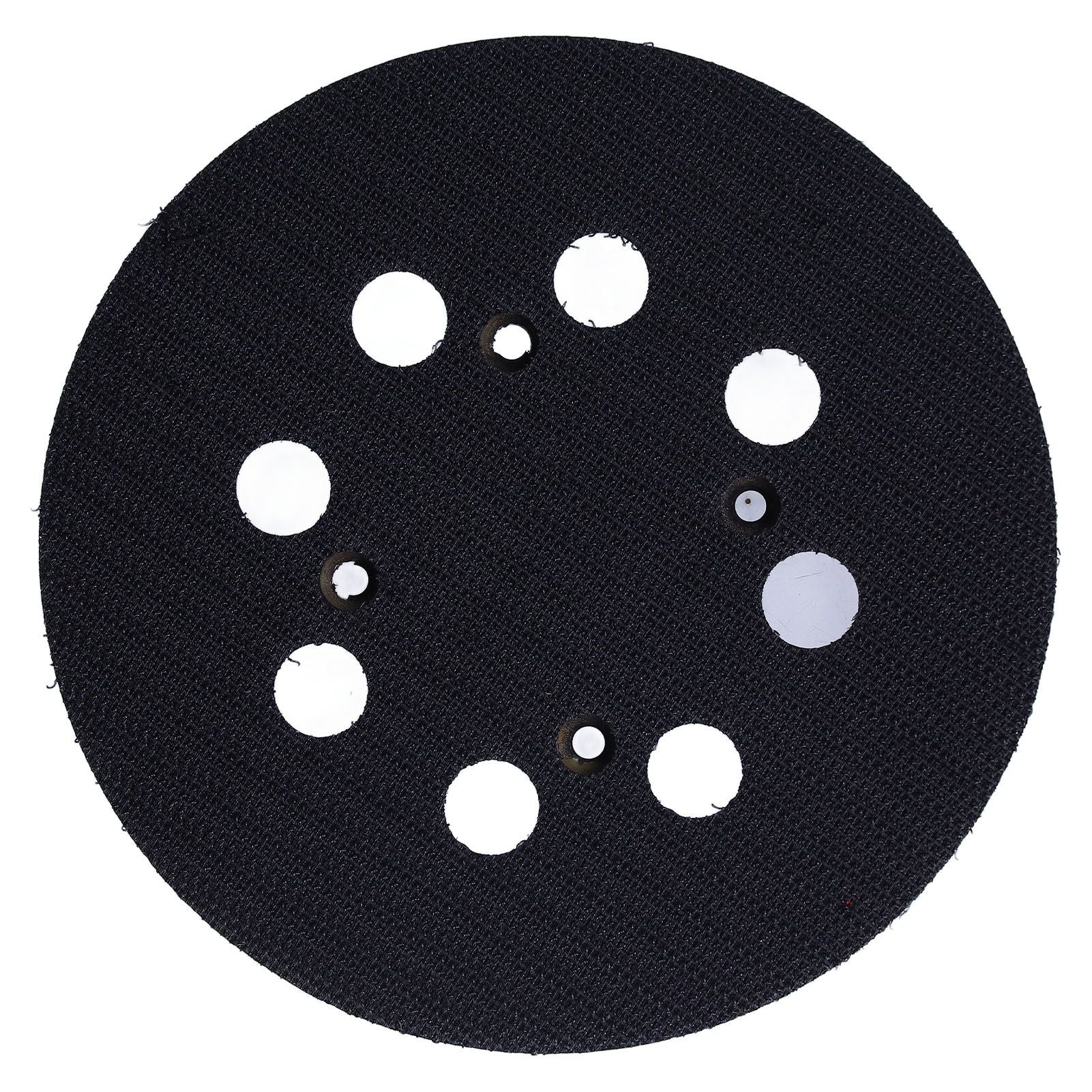5in Polisher Backing Plate 8-Hole Black Aluminum Alloy for Electric Sander Finishing Buffing V1294-YM0523-3114210132511