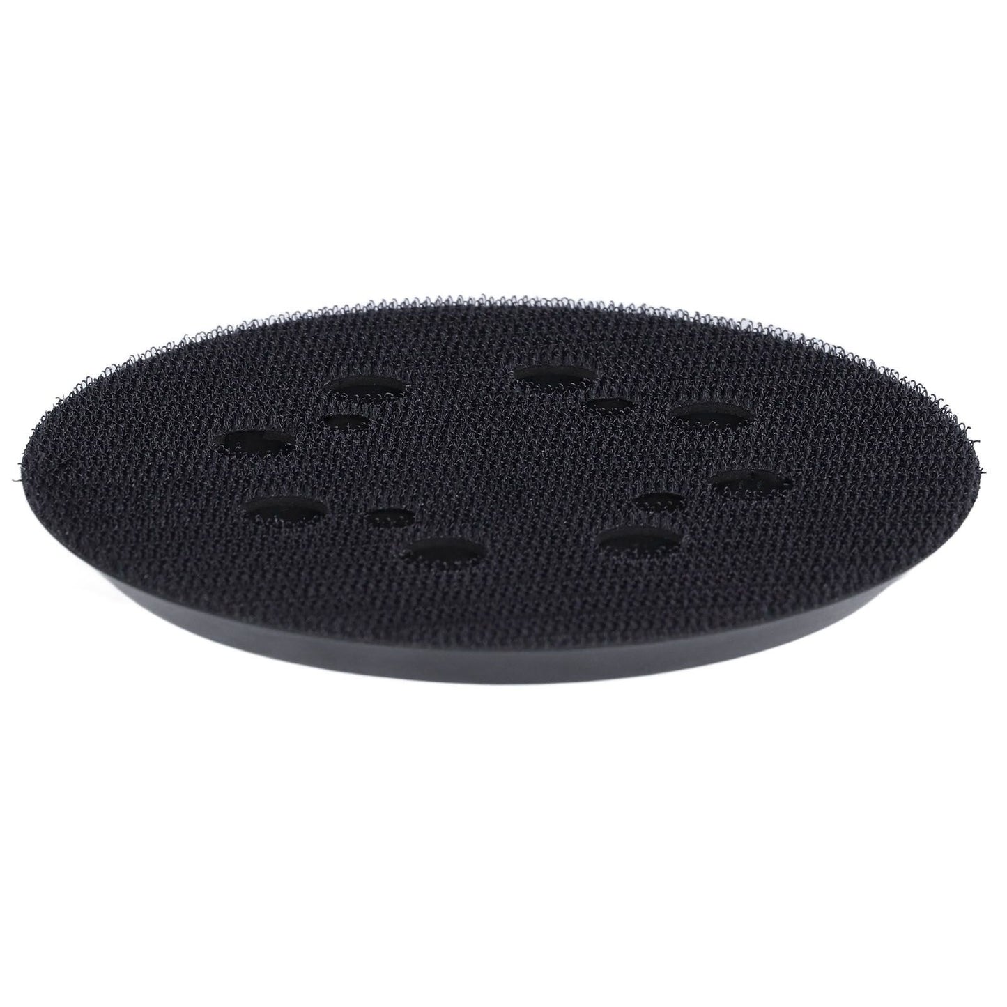 5in Polisher Backing Plate 8-Hole Black Aluminum Alloy for Electric Sander Finishing Buffing V1294-YM0523-3114210132511