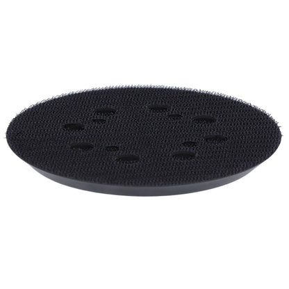 5in Polisher Backing Plate 8-Hole Black Aluminum Alloy for Electric Sander Finishing Buffing V1294-YM0523-3114210132511
