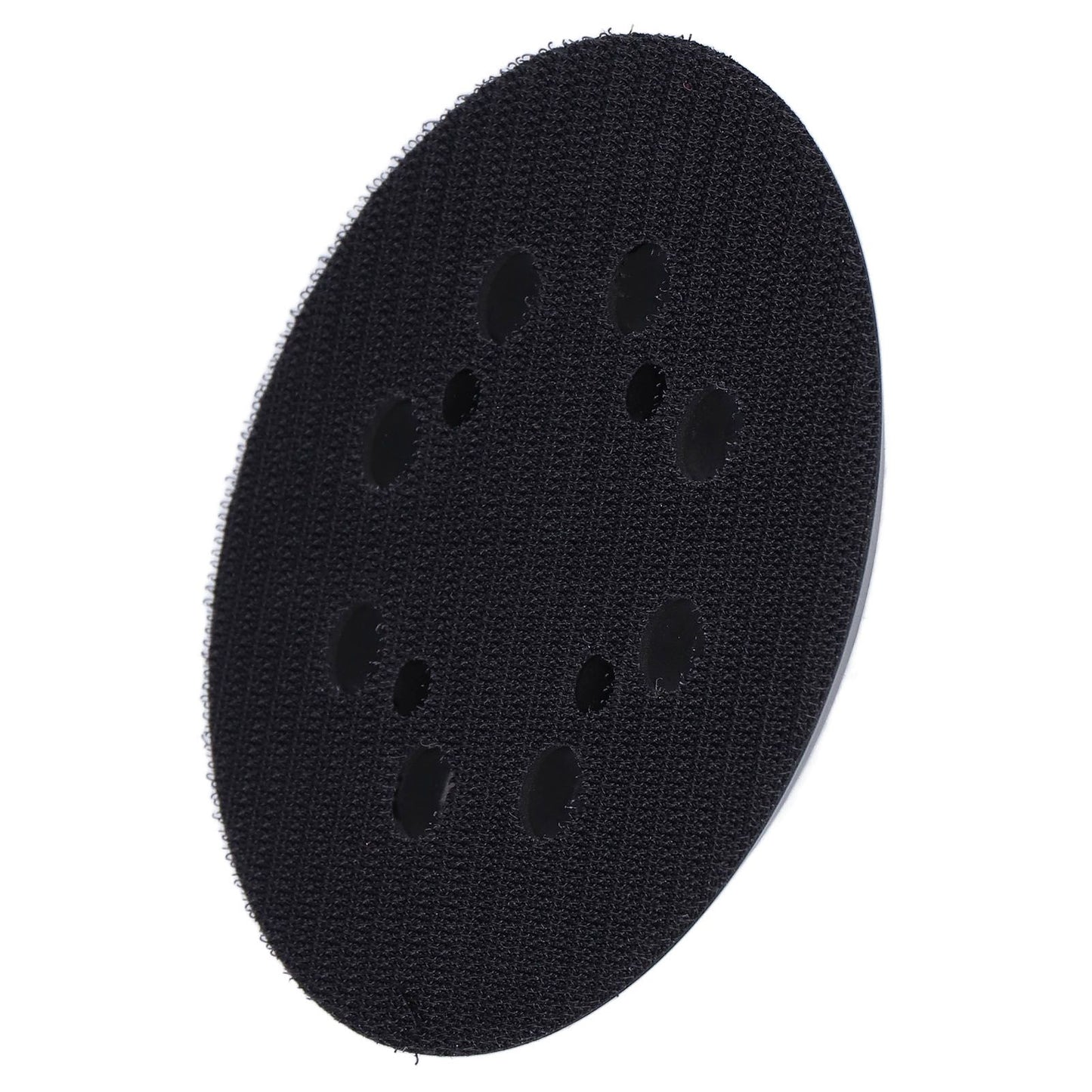 5in Polisher Backing Plate 8-Hole Black Aluminum Alloy for Electric Sander Finishing Buffing V1294-YM0523-3114210132511