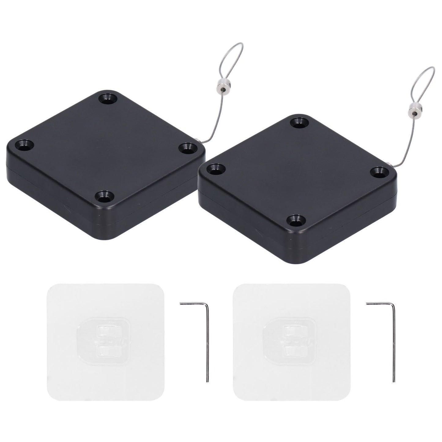 2Pcs Automatic Door Closer Punch Free Multifunctional 800G Pull Strong Tensile Force Wear Resistance Sensor V1294-YM0523-3114210132611