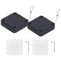 2Pcs Automatic Door Closer Punch Free Multifunctional 800G Pull Strong Tensile Force Wear Resistance Sensor V1294-YM0523-3114210132611