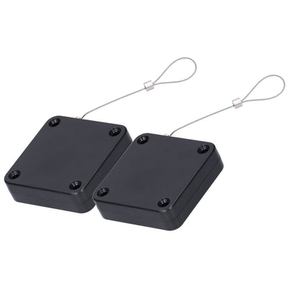2Pcs Automatic Door Closer Punch Free Multifunctional 800G Pull Strong Tensile Force Wear Resistance Sensor V1294-YM0523-3114210132611
