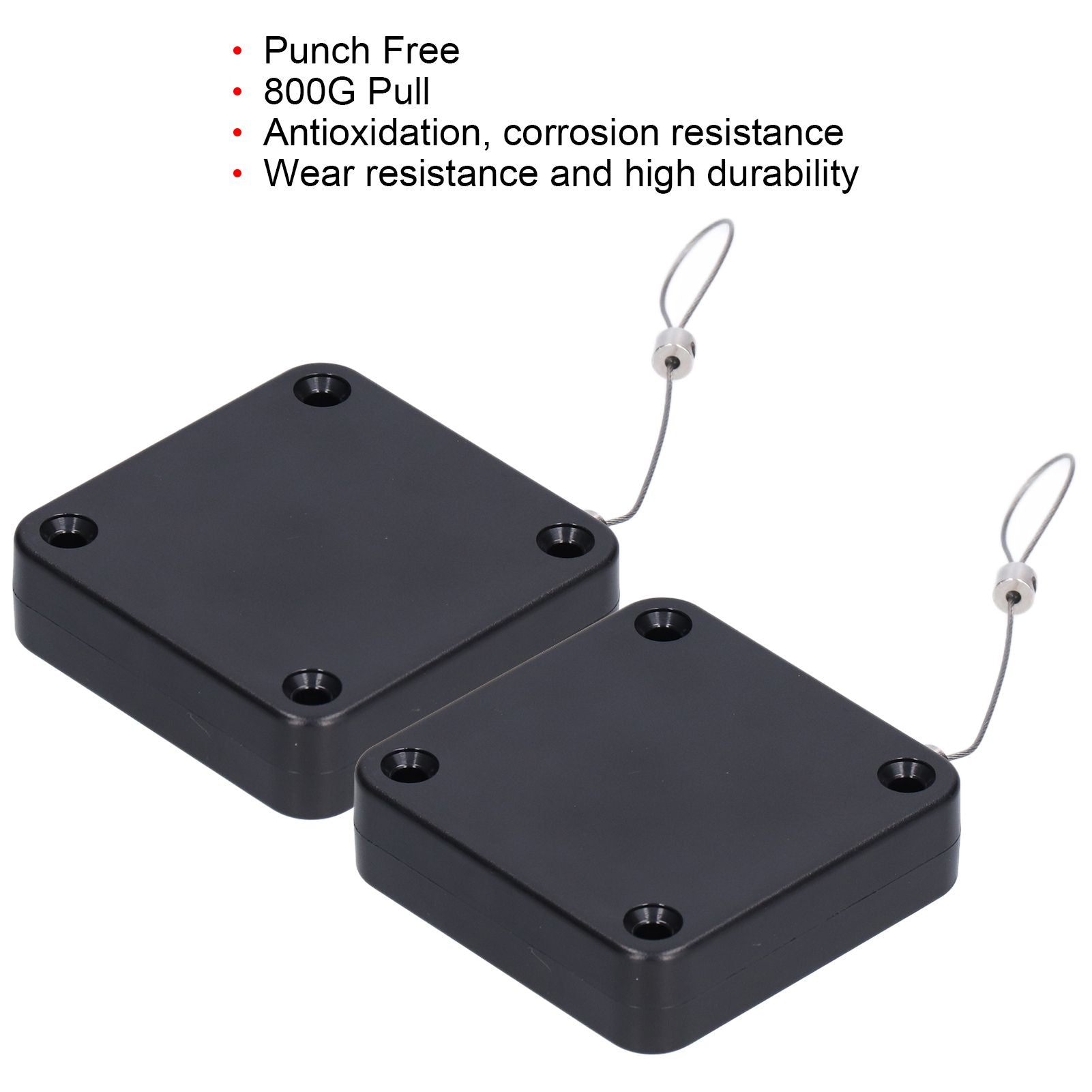 2Pcs Automatic Door Closer Punch Free Multifunctional 800G Pull Strong Tensile Force Wear Resistance Sensor V1294-YM0523-3114210132611