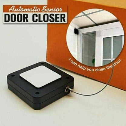 2Pcs Automatic Door Closer Punch Free Multifunctional 800G Pull Strong Tensile Force Wear Resistance Sensor V1294-YM0523-3114210132611