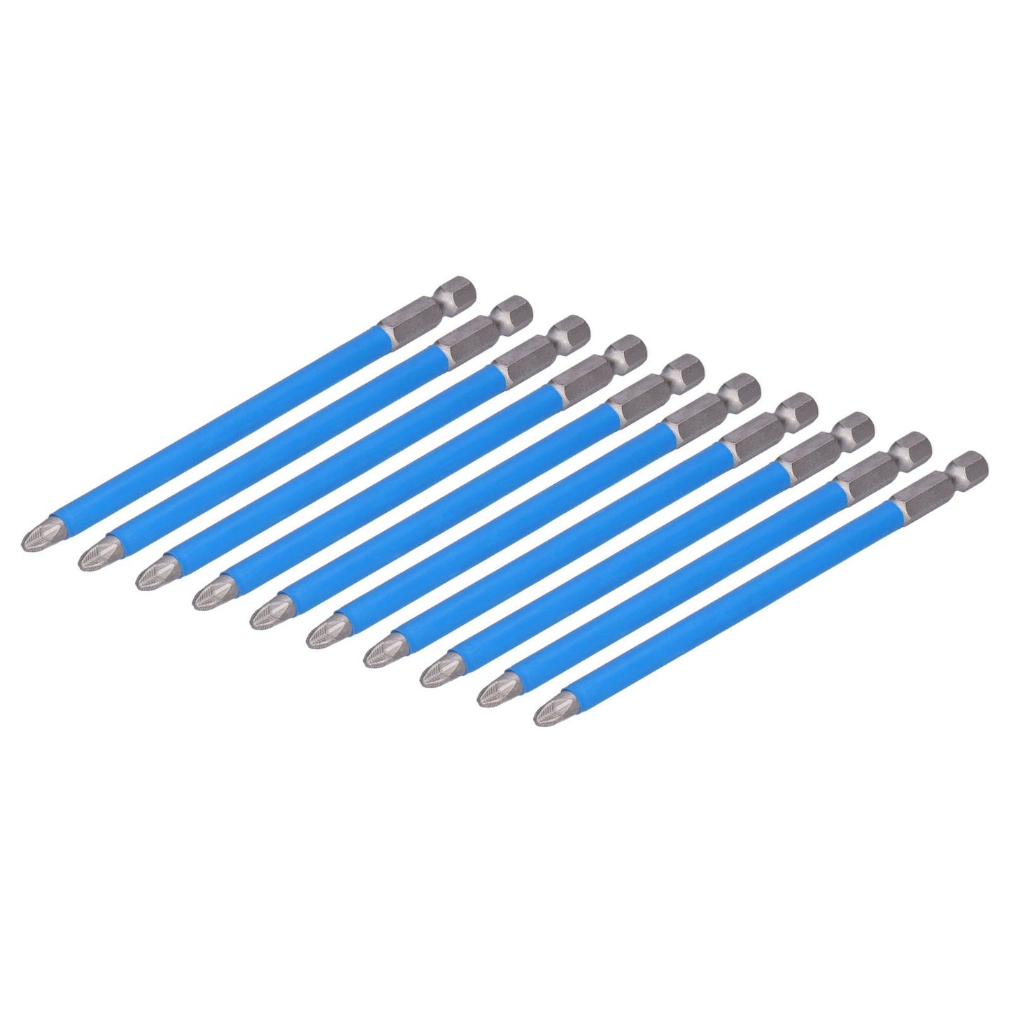 10Pcs Batch Heads Impact Resistant Electric Magnetic Drill Screwdriver Bit Kit Repair Tools V1294-YM0523-3114210132811