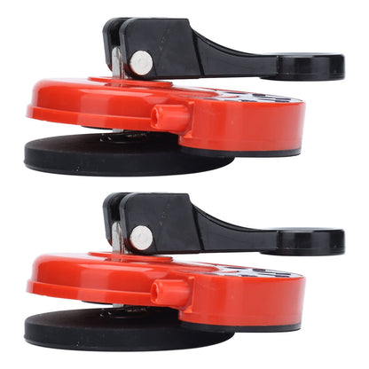 2Pcs Hole Saw Guide Adjustable Multifunctional Easy Operation Premium ABS Rubber Tile Glass Hole Saw Bit Guide V1294-YM0523-3114210133011
