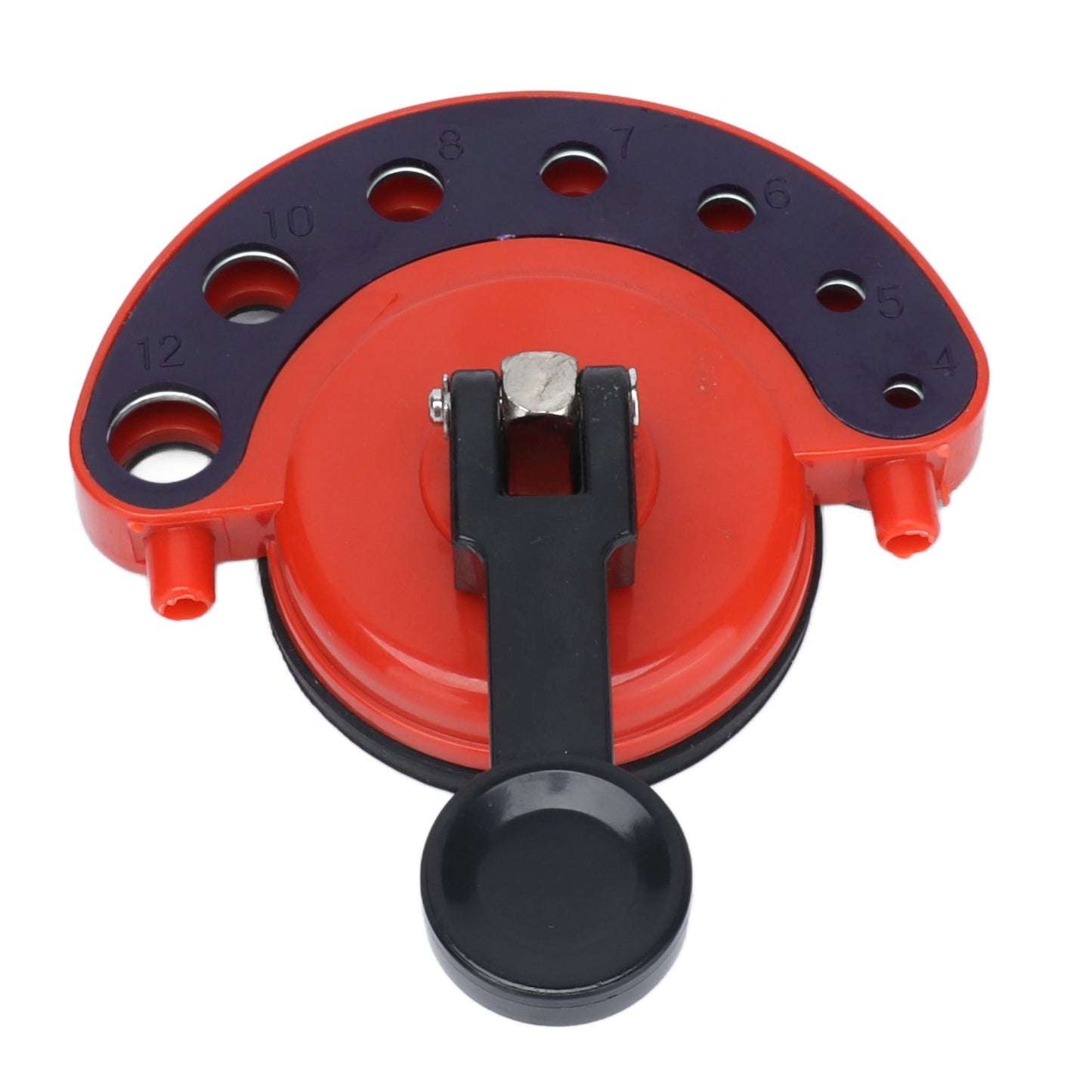2Pcs Hole Saw Guide Adjustable Multifunctional Easy Operation Premium ABS Rubber Tile Glass Hole Saw Bit Guide V1294-YM0523-3114210133011