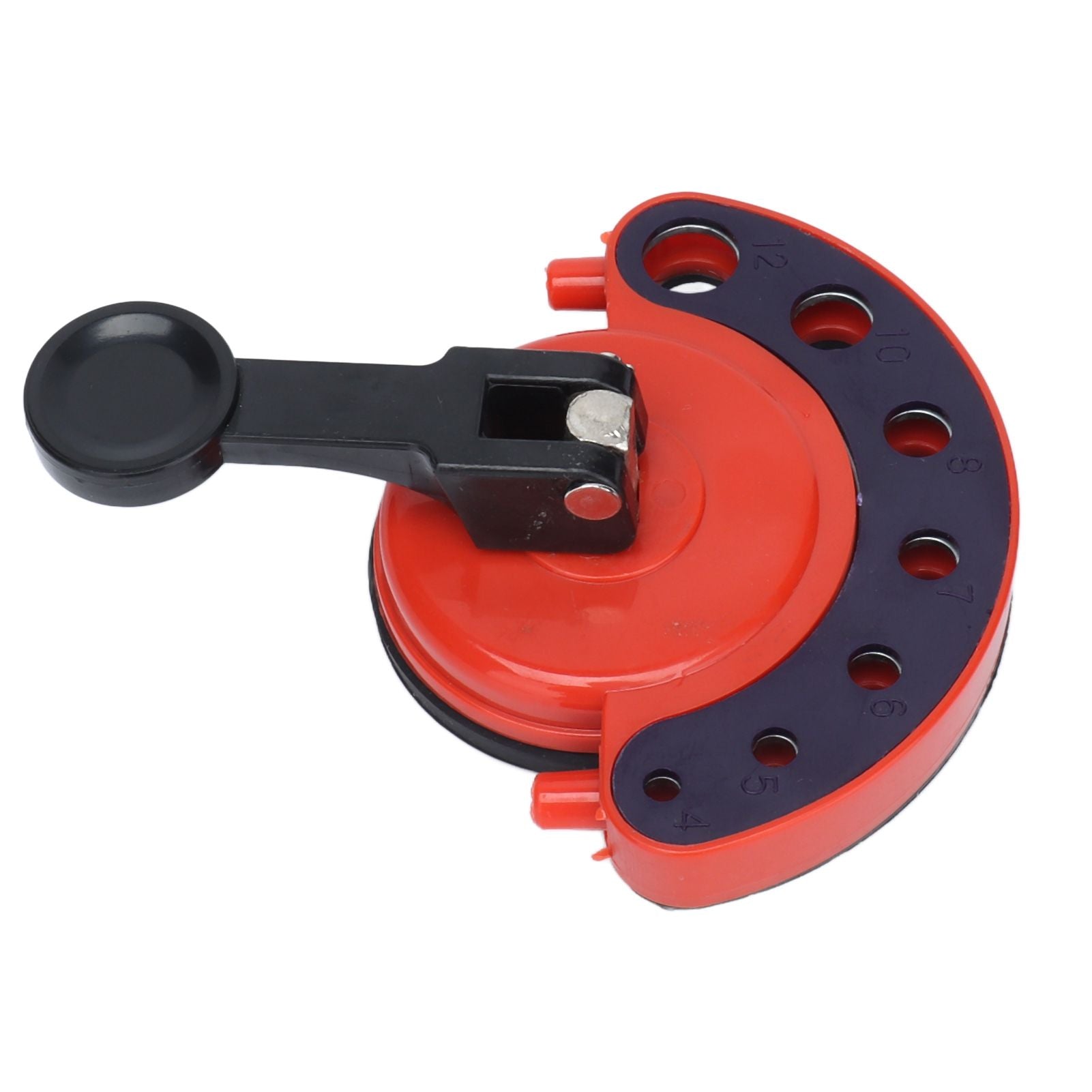 2Pcs Hole Saw Guide Adjustable Multifunctional Easy Operation Premium ABS Rubber Tile Glass Hole Saw Bit Guide V1294-YM0523-3114210133011