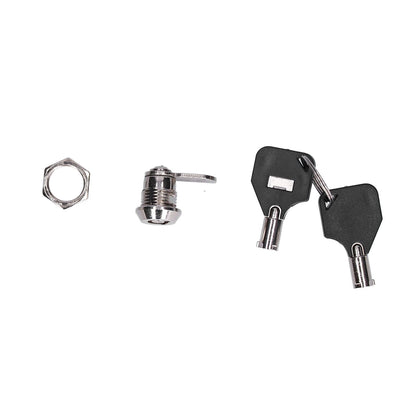 File Cabinet Locks Furniture Cam Locks Security Lock with Keys for Vending Machines Computers Closet Doors V1294-YM0523-3114210133711