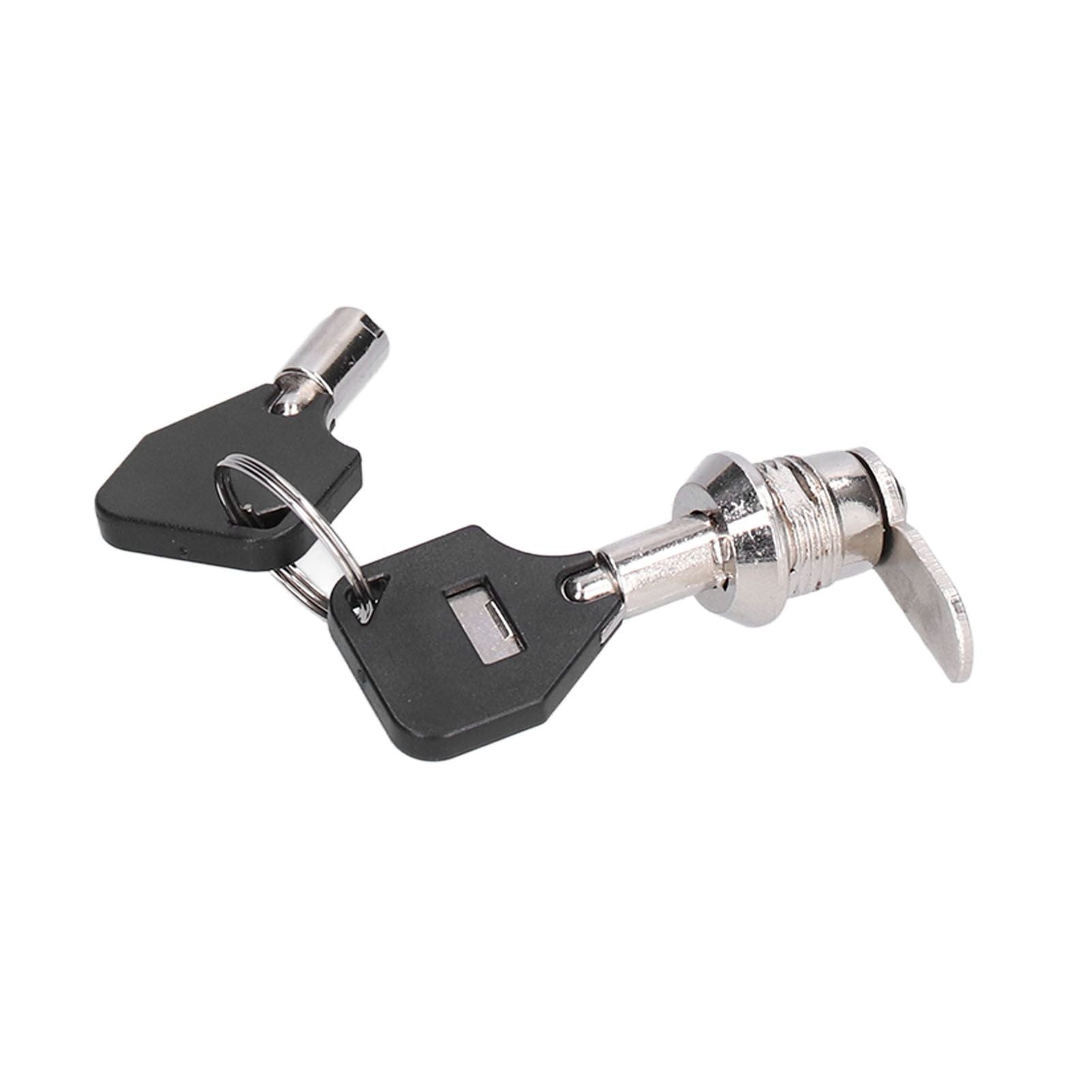 File Cabinet Locks Furniture Cam Locks Security Lock with Keys for Vending Machines Computers Closet Doors V1294-YM0523-3114210133711