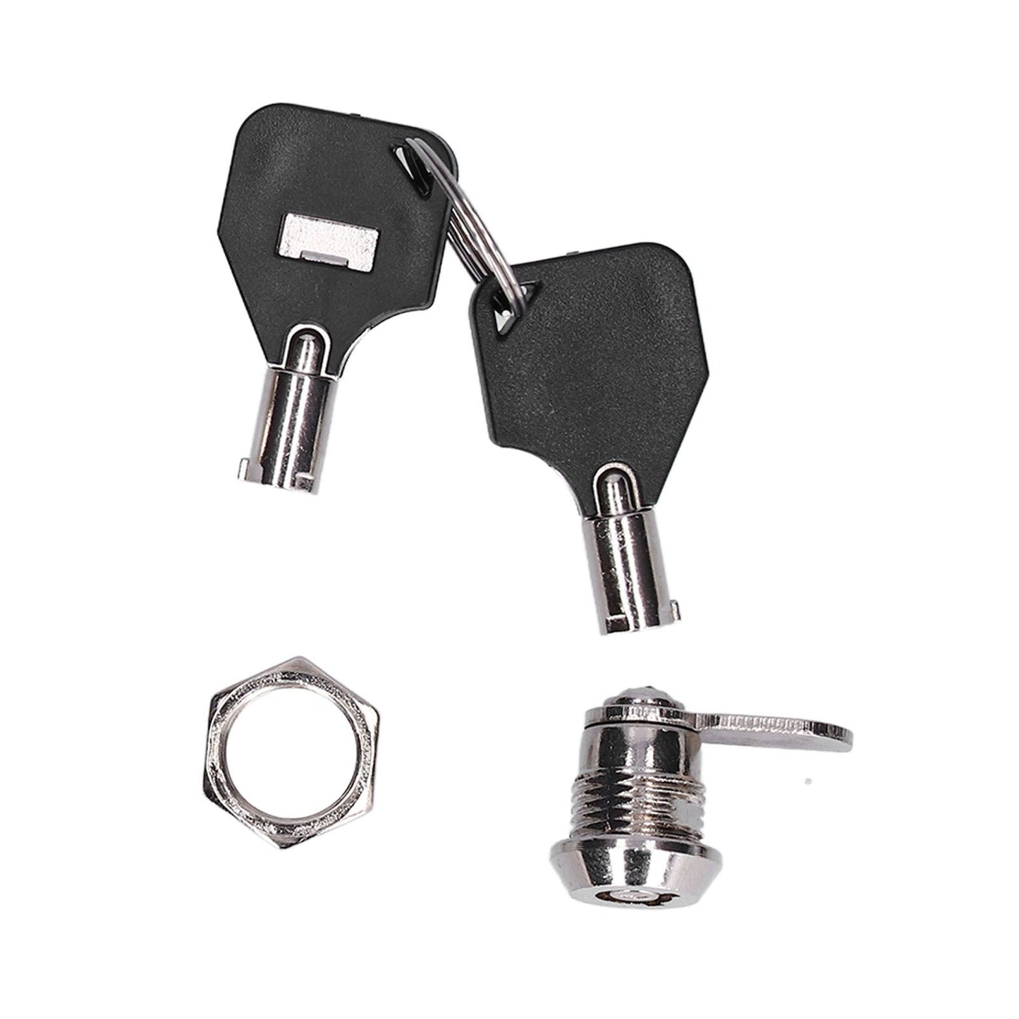 File Cabinet Locks Furniture Cam Locks Security Lock with Keys for Vending Machines Computers Closet Doors V1294-YM0523-3114210133711