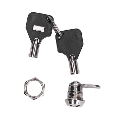 File Cabinet Locks Furniture Cam Locks Security Lock with Keys for Vending Machines Computers Closet Doors V1294-YM0523-3114210133711