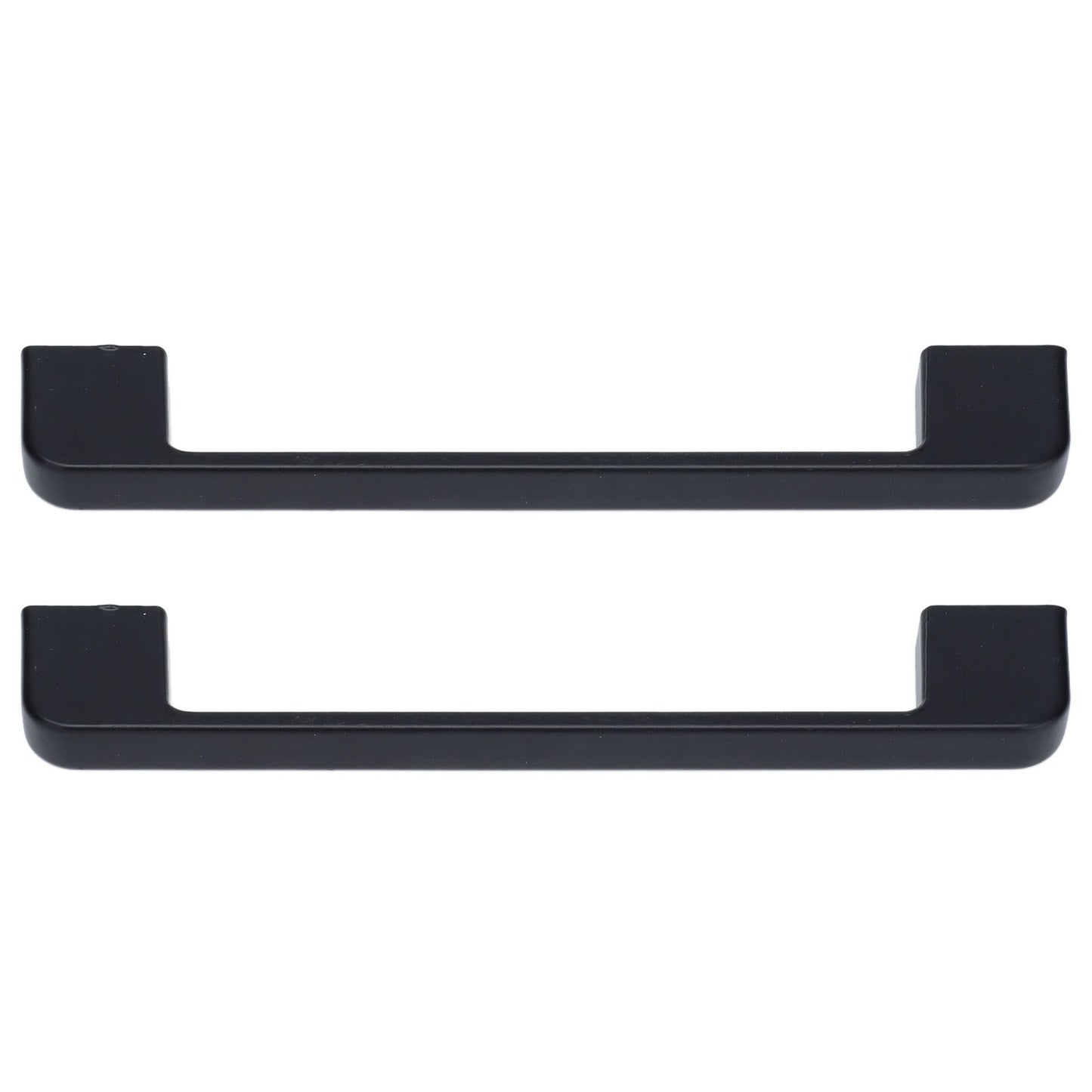 2pcs Cabinet Pulls Black Zinc Alloy Kitchen Drawer Handles with Screws for Drawer Wardrobe Cupboard Door V1294-YM0523-3114210134111