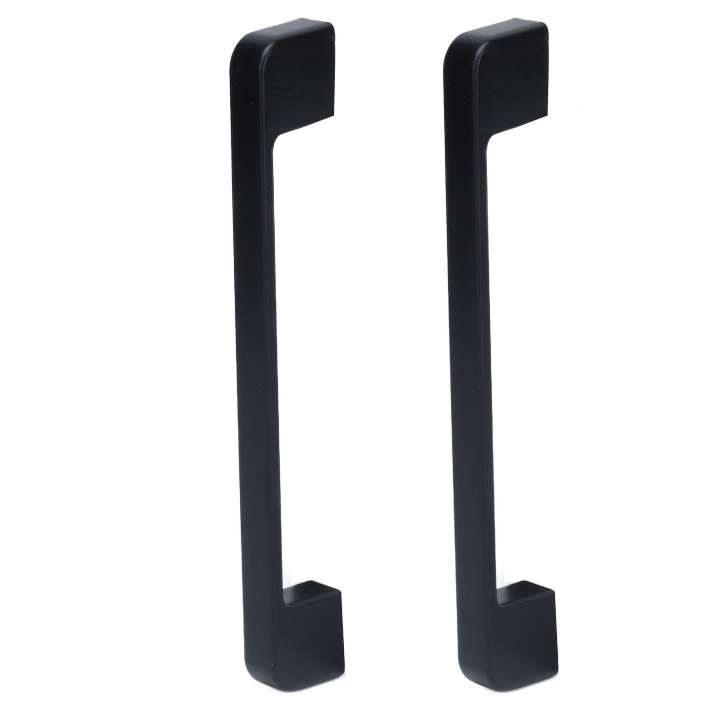 2pcs Cabinet Pulls Black Zinc Alloy Kitchen Drawer Handles with Screws for Drawer Wardrobe Cupboard Door V1294-YM0523-3114210134111