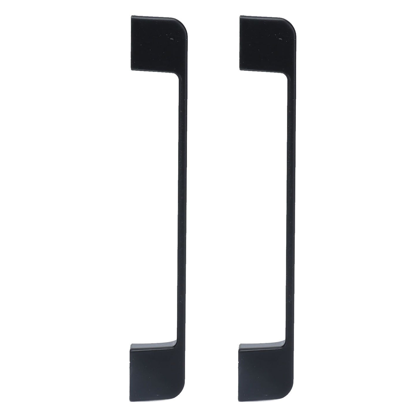 2pcs Cabinet Pulls Black Zinc Alloy Kitchen Drawer Handles with Screws for Drawer Wardrobe Cupboard Door V1294-YM0523-3114210134111