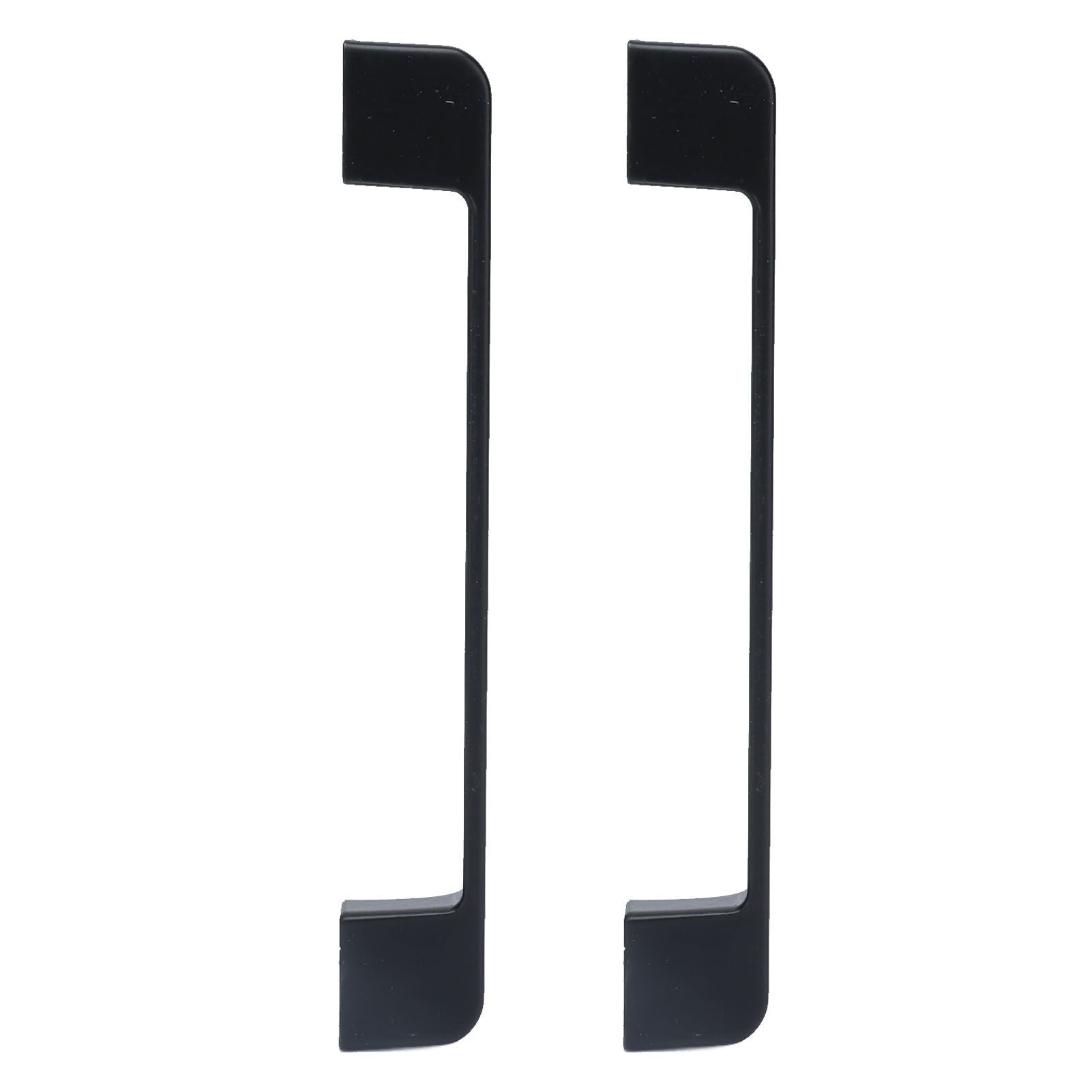 2pcs Cabinet Pulls Black Zinc Alloy Kitchen Drawer Handles with Screws for Drawer Wardrobe Cupboard Door V1294-YM0523-3114210134111